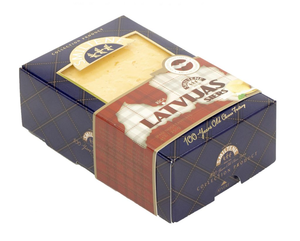 Cheese “LATVIJAS” (0.250 KG)