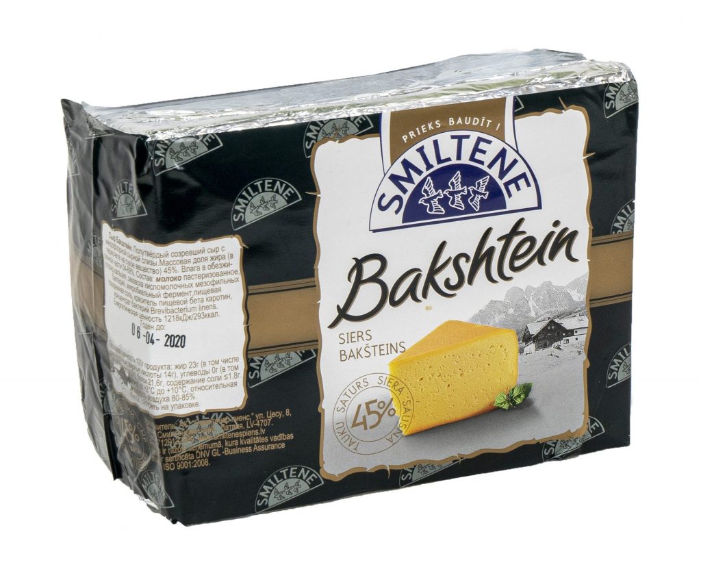 Cheese “BAKŠTEINS” (bulk)